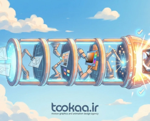 مراحل ساخت موشن گرافیک